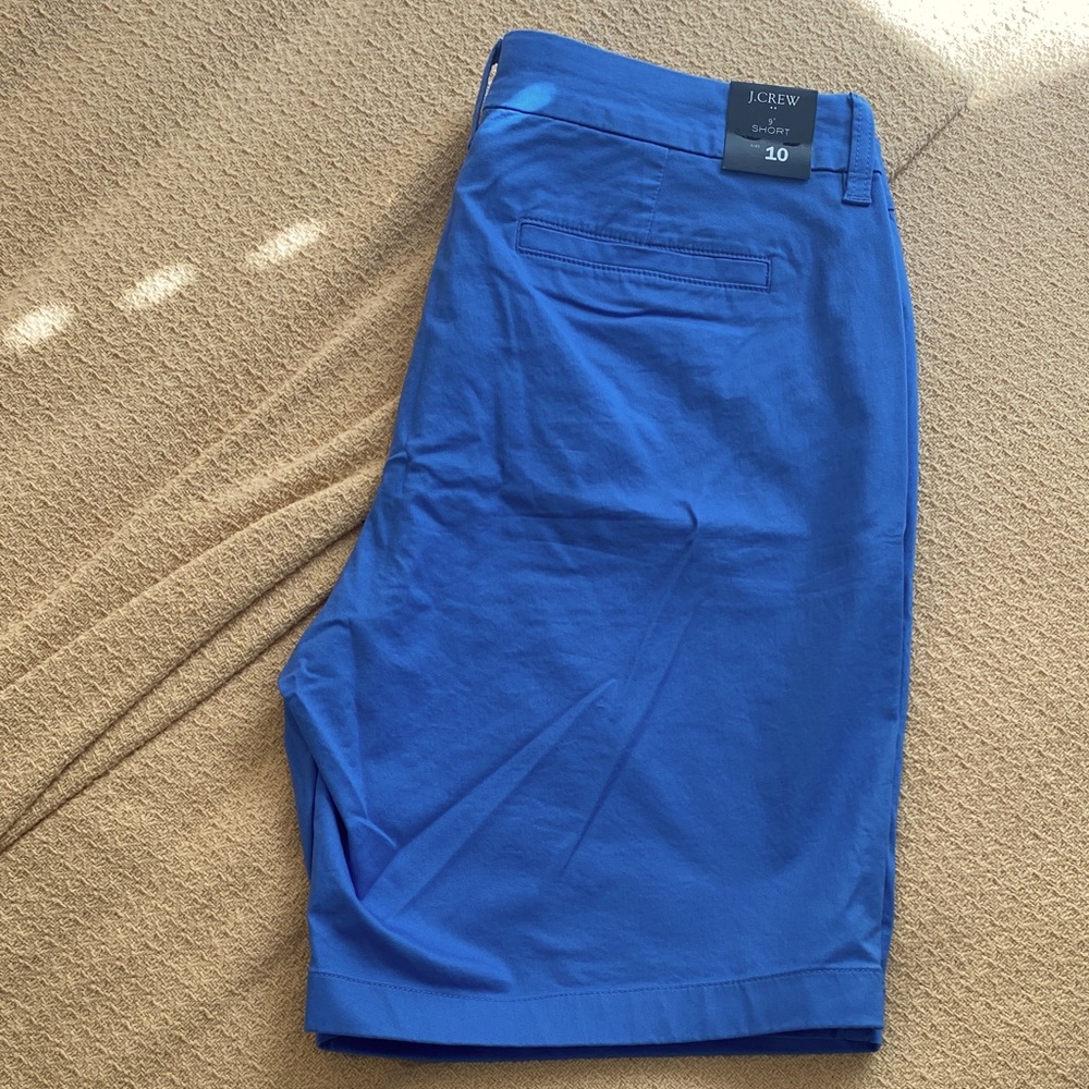 J Crew Women’s 9”  Shorts size 10 NWT